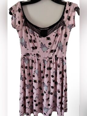 Her Universe Studio Ghibli Spirited Away Soot Sprite Pink Dress small